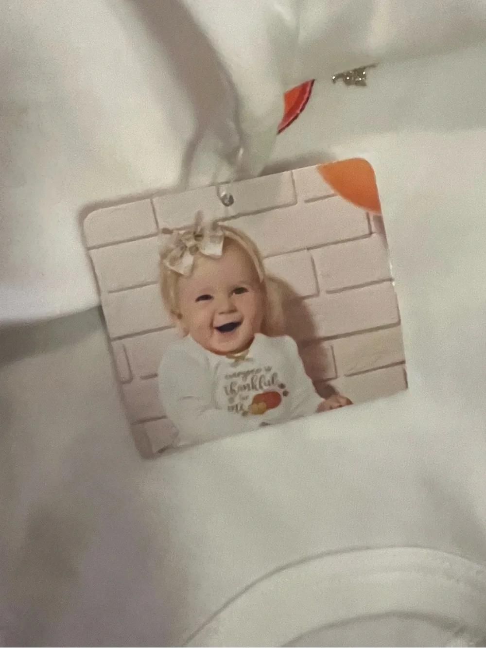 NWT Baby Essentials 6M Thanksgiving Onesie Pumpkins 